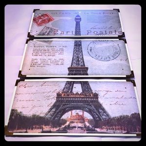 3D Wall Art Paris Demure